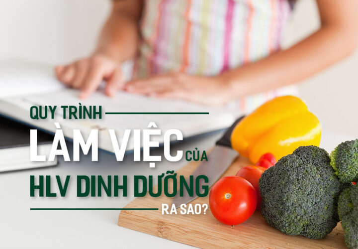 Quy trình làm việc của HLV dinh dưỡng ra sao?