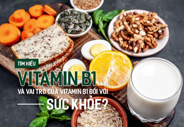 Tìm hiểu Vitamin B1 là gì và vai trò của Vitamin B1 đối với sức khỏe?