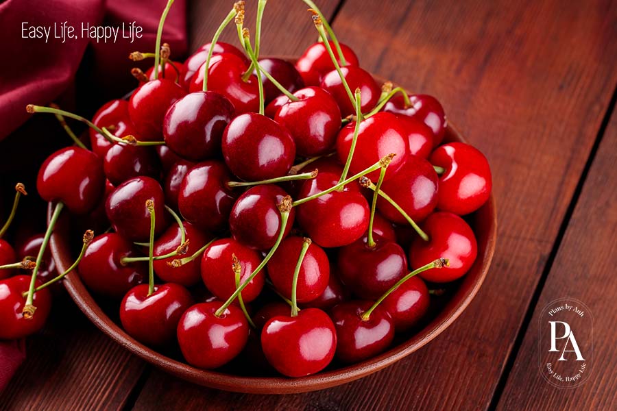Anh đào (Cherry) nằm trong danh sách tổng hợp các loại trái cây cực tốt cho sức khỏe nên bổ sung hàng ngày.