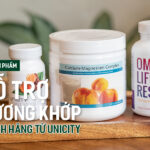 Bộ sản phẩm hỗ trợ xương khớp chính hãng từ Unicity: Joint Mobility, Calcium Magnesium Complex, Omega Life-3 Resolv 01