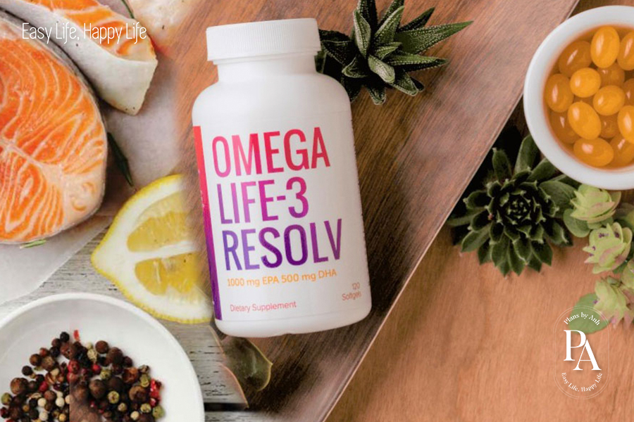 Bộ sản phẩm hỗ trợ xương khớp chính hãng từ Unicity: Joint Mobility, Calcium Magnesium Complex, Omega Life-3 Resolv 07